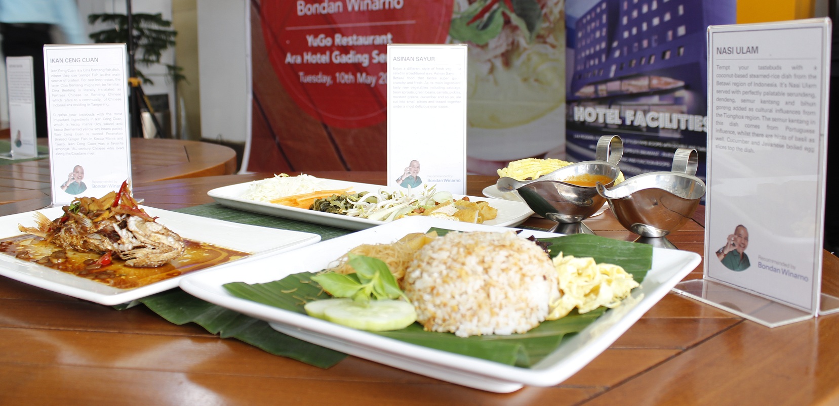 Menu Kuliner Nusantara di Ara Hotel Gading Serpong (Foto: Doc. Ara Hotel Gading Serpong)