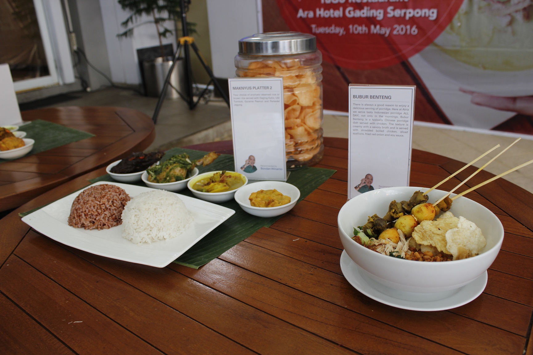 Menu Kuliner Nusantara (foto: Doc. Ara Hotel Gading SErpong)